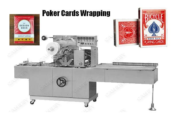 <b>Playing Poker Cards cellophine Wrapping Machine CK-BTB-300</b>
