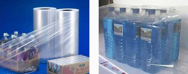 shrink wrapping machine for bottles